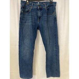 7 For All ManKind Men's Blue Jeans/Straight Leg Size 31 SKU 5887